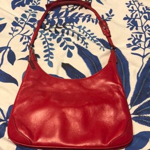 Red Coach mini purse, perfect condition